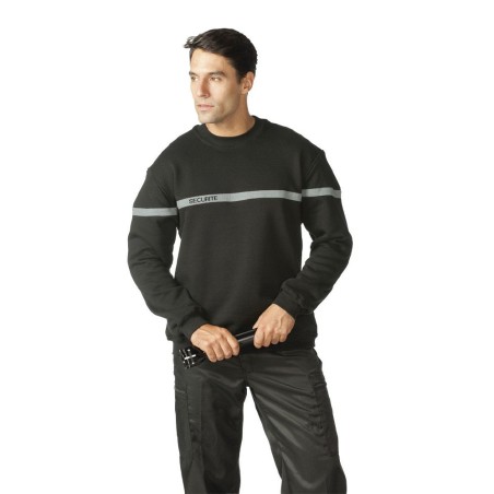 Sweat SÉCU-ONE Sécurité noir