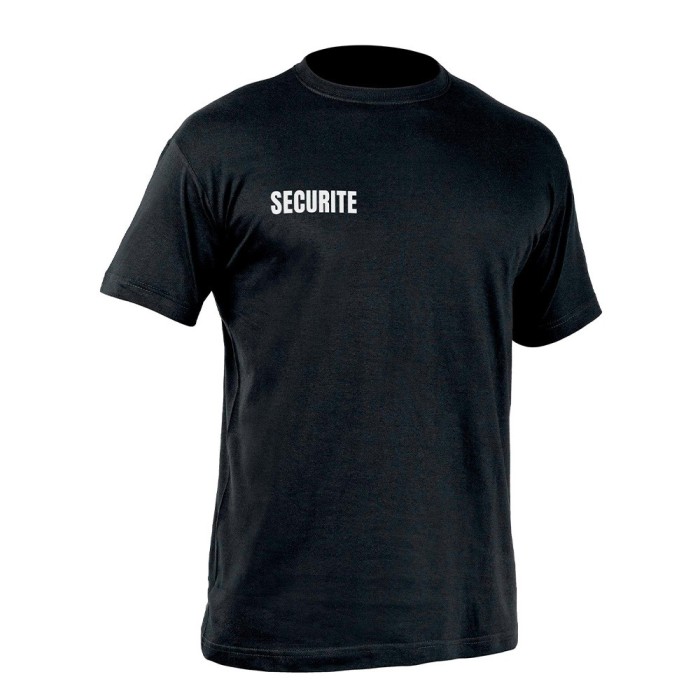 T-shirt SÉCU-ONE Sécurité noir