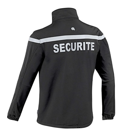 Veste Softshell SÉCU-ONE Sécurité noir