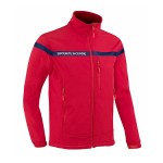 Veste Softshell SÉCU-ONE Sécurité Incendie rouge
