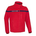 Veste Polaire SÉCU-ONE Sécurité Incendie rouge