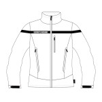 Veste Polaire SÉCU-ONE Sécurité Incendie rouge