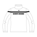 Veste Polaire SÉCU-ONE Sécurité Incendie rouge