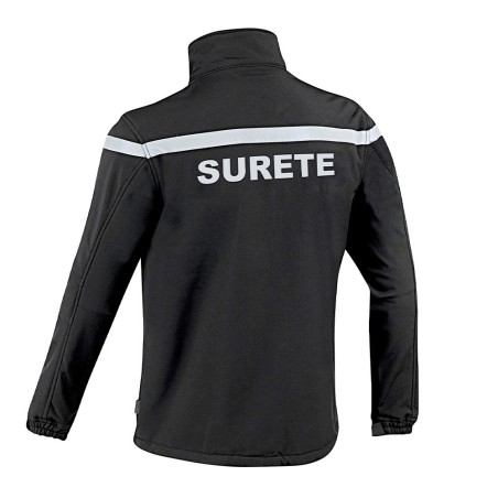 Veste Softshell SÉCU-ONE Sûreté noir