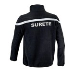 Veste Polaire SÉCU-ONE Sûreté noir