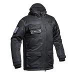 Parka Hardshell SÉCU-ONE WF 150 flap Sécurité Privée noir