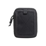 Pochette velcro accessoires DELTA 16 x 22 cm noir
