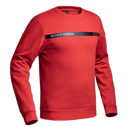 Sweat SÉCU-ONE Sécurité Incendie rouge