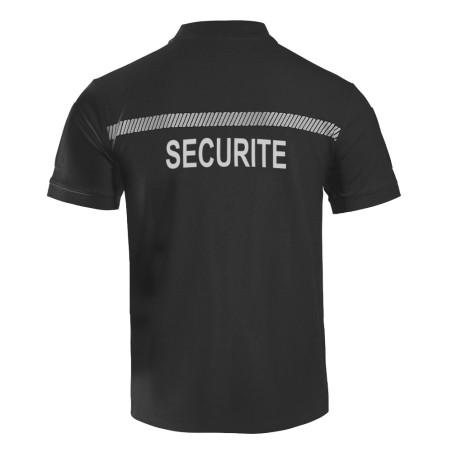 Polo SÉCU-ONE Sécurité noir