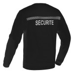 Sweat SÉCU-ONE Sécurité noir