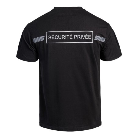 T-shirt SÉCU-ONE Sécurité Privée noir