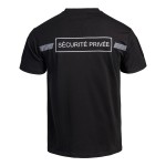 T-shirt SÉCU-ONE Sécurité Privée noir