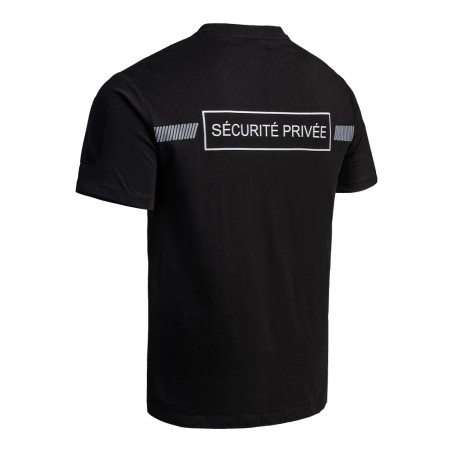 T-shirt SÉCU-ONE Sécurité Privée noir