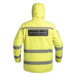 Parka Hardshell SÉCU-ONE WF 150 HV-TAPE Sécurité Privée jaune