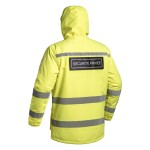 Parka Hardshell SÉCU-ONE WF 150 HV-TAPE Sécurité Privée jaune