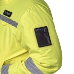 Parka Hardshell SÉCU-ONE WF 150 HV-TAPE Sécurité Privée jaune