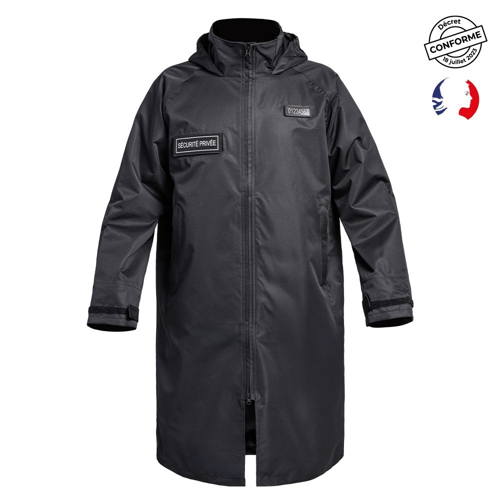 Poncho Lightshell SÉCU-ONE noir