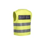 Gilet sans manches SÉCU-ONE HV-TAPE jaune